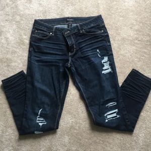 White House Black Market Dark Wash Jeans